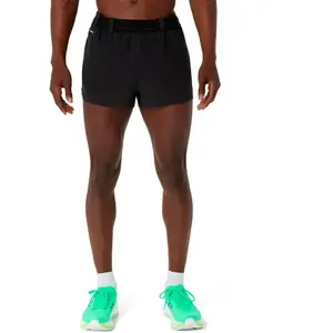 Short Asics Metarun Split Noir, Taille S