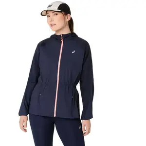 ASICS Performance, Femmes, Veste de running, Road Packable Jacket Lady (M), Bleu, M