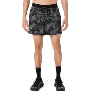 Comparateur de prix : ASICS Fujitrail All Over Print Shorts - Noir, Noir L