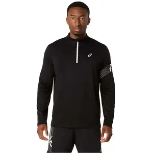 Asics T-shirt à Manches Longues Avec Demi-zip Icon pas cher