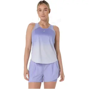 ASICS Performance, Femmes, T-shirt de sport, Débardeur Route Fade (M), Bleu, Multicolore, M