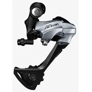 Der vtc/trekking ar shimano acera t3000 9v. argent grande chape pas cher