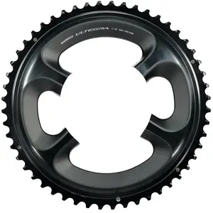 Kettingblad Shimano Ultegra FC-6800 2x11 speed - 53 tands (MB) - donkergrijs pas cher