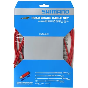 Shimano Remkabelset Dura-ace Bc-9000 Rood 8-delig pas cher