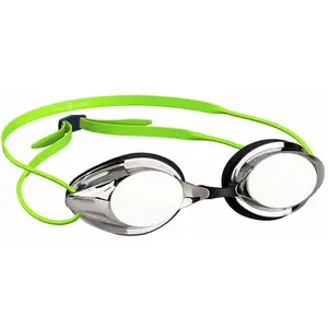 Madwave Lunettes de natation Mad Wave Streamline Mirror - green - TU pas cher