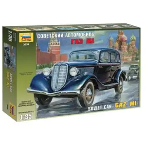 Maquette Voiture Soviétique GAZ M1 Zvezda pas cher