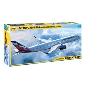 1:144 Zvezda 7039 Airbus A 350-900 Plane Plastic Modelbouwpakket pas cher