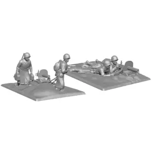 Zvezda - Z6220 - Mitrailleurs Soviétiques - Hiver pas cher