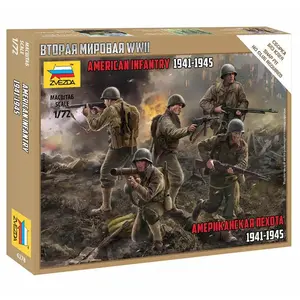 Zvezda 1/72 WWII US Infanterie pas cher