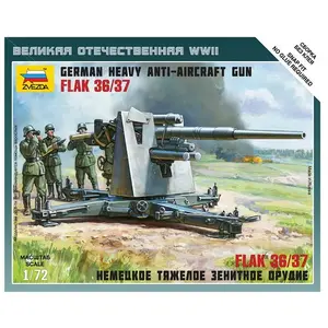 Comparateur de prix : Zvezda - Canon allemand anti-aérien 88 mm FLAK 36/37