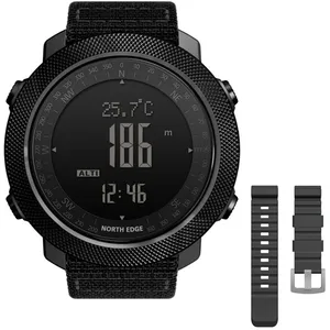 Montre connectée pour hommes horloge boussole altimètre baromètre pod...Vendu parcdiscount