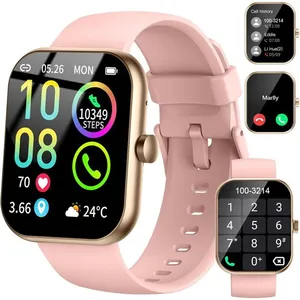 Montre Connectée Femme Homme 1.96Hd Smartwatch Avec Appel Bluetooth So...Vendu parcdiscount