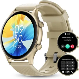 Montre Connectée Femme: Cadeau Femme Sport Smartwatch Ronde 110+ Modes... pas cher