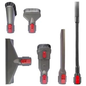 SODIAL Suceur Plat Flexible et Accessoires D'Aspirateur pour Dyson V7 V8 V10 V11 V15 Parfait pour la Ventilation de la SéCheuse, Kit deVendu parcdiscount