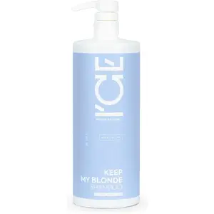 ICE Professional Keep My Blonde Shampoo Anti-yellow 1000ml pas cher