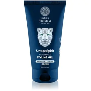 Natura Siberica, Gel pour cheveux, Men Savage Spirit Medium Hold Styling Gel (Gel coiffant, 150 ml) pas cher