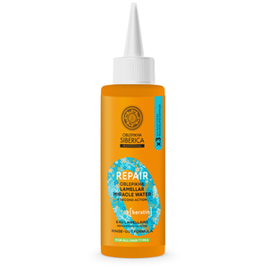 Natura Siberica Oblepikha O Eau Lamellaire Repair Kératine à l'argousier cheveux secs et abimés 200ml pas cher