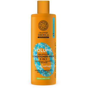 Comparateur de prix : Natura Siberica Oblepikha O Après-shampoing et masque 2-en-1 tous type...