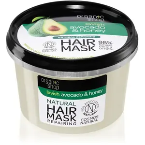 Organic Shop Masque capillaire réparateur à l'avocat et au mielVendu parbol