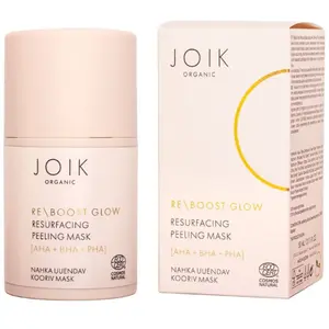 JOIK Organic - Re-boost Glow AHA+BHA+PHA Resurfacing Peeling Mask - 50 ml