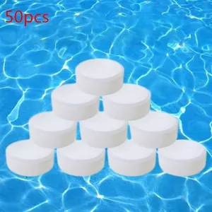 50Pcs Tablets Desinfectant Chlore pour eau piscineVendu parcdiscount