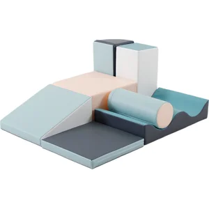 Iglu Foam blokken set - 7 delig - pastelkleuren pas cher