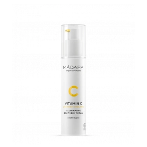 MÁDARA Vitamin C Herstellende creme 50 ml - hyaluronzuur - vegan pas cher