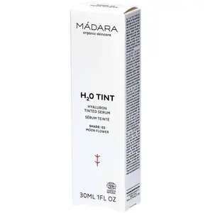 Mádara Sérum Hyaluronique Teinté H2O Tint, #2 Moon Flower, 30ml