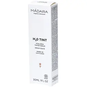 Mádara Sérum Hyaluronique Teinté H2O Tint, #3 Sun Flower, 30ml