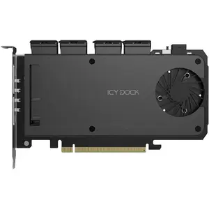ICY DOCK ExpressSlot MB204MP-B - Carte PCI Express 5.0 x16 avec 4 slot... pas cher