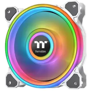 Thermaltake THERMALTAKE Riing Quad 12 RGB Radiator Fan TT Premium Edition Single Fan Blanc pas cher