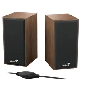 Genius SP-HF180 - Haut-parleurs - pour PC - 6 Watt (Totale) - bois