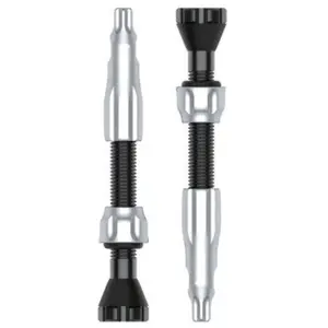 Lezyne CNC TLR Tubeless Valve   Lichtgewicht   Gemaakt van sterk aluminium   44mm   Neo Metalic pas cher
