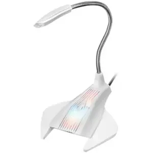 Mars Gaming Microphone sur pied Mars Gaming MMICW RGB (Blanc) pas cher