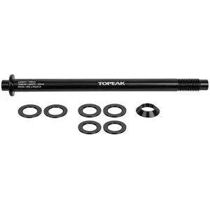 Topeak Porte-bagages Thru-axle Pitch 1.5mm Thread Shimano E-thru