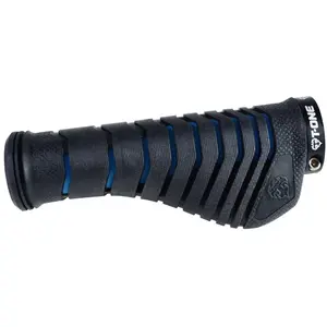 T.One T-one Aero Poignée de guidon Noir/bleu 130 mm pas cher