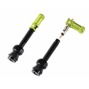Valve et bouchons de valve demonte Granite Design CNC Obus - vert - 44 mm pas cher