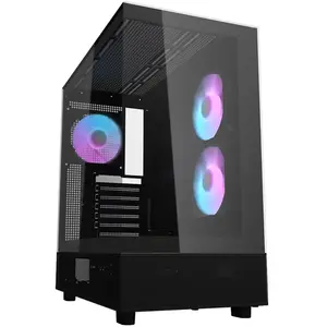 Aigo Darkflash Tech DPX90 (ATX, ITX, mATX), Boîtier PC, Noir pas cher