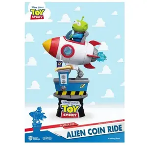 Beast Kingdom Disney Select: Toy Story - Alien Coin Ride Diorama-Box damage Beeld pas cher
