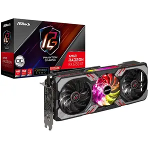Asrock Phantom Gaming RX 6750 XT AMD Radeon RX 6750 XT 12 GB GDDR6 pas cher