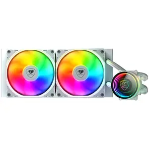 Cougar Kit Watercooling AIO Poseidon Elite RGB - 240mm (Blanc)