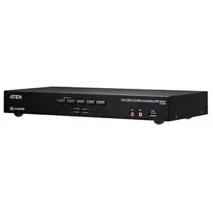 Aten CS1844 KVM USB 3.0 HDMI à 4 ports, Commutateur KVM, Noir