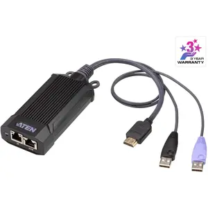 Aten HDMI USB KVM DigiProcessor, Commutateur KVM, Noir pas cher