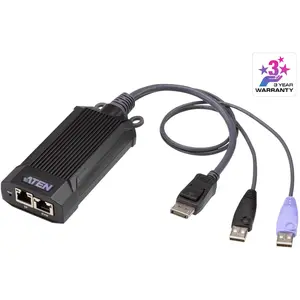Aten DisplayPort USB KVM DigiProcessor, Commutateur KVM, Noir, Violet pas cher