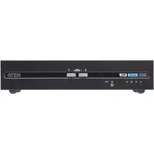 Aten CS1142DP4-AT-G Commutateur KVM sécurisé 2 ports USB - DP double a... pas cher