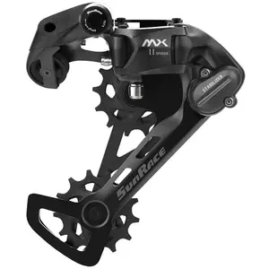 Comparateur de prix : Dérailleur arrière Sunrace MX600 - chape moyenne - noir - 11 vitesses