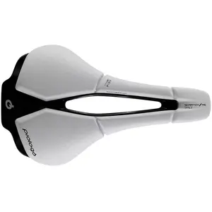 Comparateur de prix : Selle Prologo Scratch M5 Space Tirox - blanc/noir - 147 mm