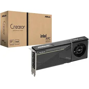 AsRock Arc Pro B70 Creator (32 Go, GDDR6), Carte graphique, Noir