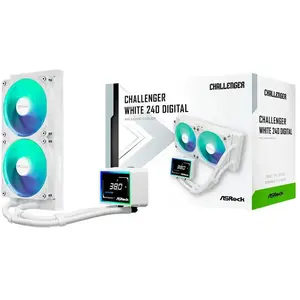 Asrock Refroidissement Liquide Challenger White 240 Digital pas cher