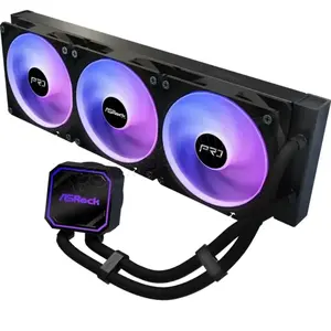 AsRock CPC Pro 360 ARGB Black, Refroidissement liquide CPU, Noir
